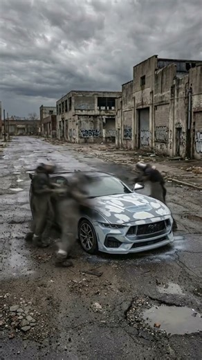 Restoring a Rusted Ford Mustang Dark Horse — Insane Timelapse 🔥 #Mustang #DarkHorse #Restoration #A