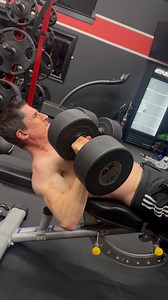 Have a hard time feeling the counter-push on a bench press that helps to drive the dumbbells or barbell back up? Try this. You may have seen people do this before. Take a peek by letting your head lift up as you lower the weight down. It accomplishes two things. 1) This visually makes you feel as if the dumbbells or barbell have to travel a shorter distance (though they don’t) since your eyes are approaching them and closing the gap visually on the descent. 2) Once the head is lifted it has only