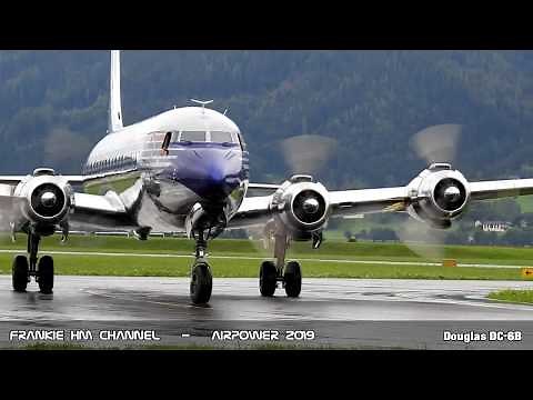 Douglas DC 6B Red Bull | The Flying Bulls | Piston Engine aircraft at Airpower 2019