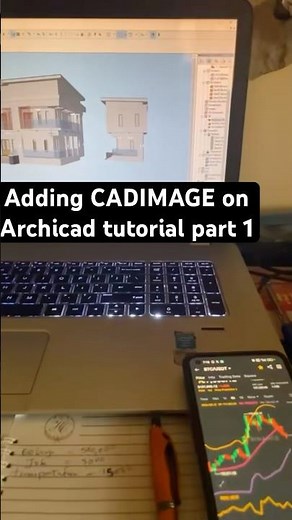 Part 1: How to Design Realistic Architecture in ArchiCAD with CADImage Tools #architecture