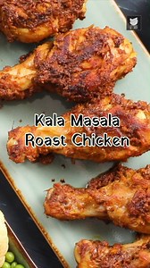 This indian spiced roast chicken makes a great alternative to a traditional Sunday roast. Serve with black pepper and garlic sweet potato wedges. Do try out this scrumptious chicken roast recipe today. Kala Masala Roasted Chicken Ingredients: For the Spice-Mix 3 Onions (sliced) 1 tbsp Oil 1 cup of Desiccated Coconut 1 tbsp Ginger Paste 1 tbsp Garlic Paste 1 tbsp Green Chillies Paste 1 tsp Turmeric Paste 1 tbsp Red Chilli Powder 1 tbsp Kala Masala (find the recipe below) Marinating the Chicken 1 