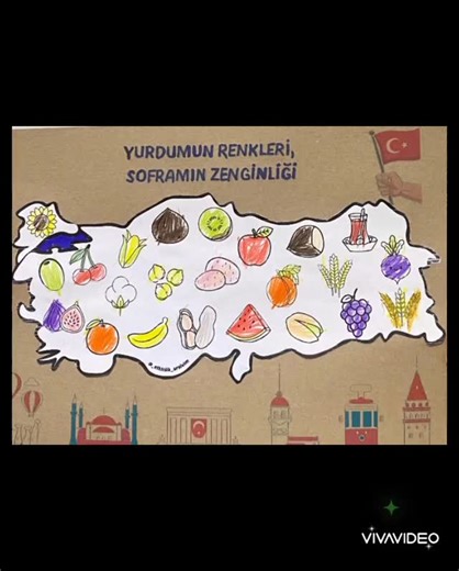 🌸SEVGİ ÇİÇEKLERİ ANAOKULU KDZ EREĞLİ🌸 on Instagram: "Çalışkan Arılar Sınıfı Yurdumun Renkleri Soframızın Zenginliği Faaliyeti"