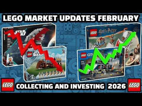 LEGO MARKET SATURDAY! | Marvel hits NEW Highs! | Collecting, Investing February 2026 News Update!