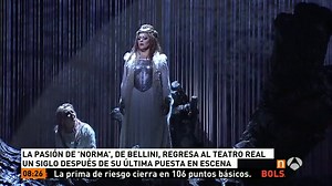 La ópera 'Norma' de Bellini regresa al Teatro Real un siglo después de su última representación