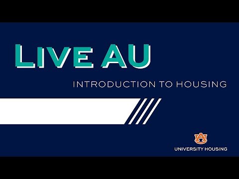 Live AU: Housing Introduction