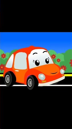 Five Little Cars 🚗 Kids Song | Fun Nursery Rhymes for Kids | Counting Cars Song | YouTube Shorts