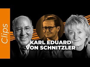Carmen-Maja Antoni über Karl Eduard von Schnitzler (öffentliche und private Meinung)