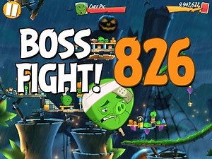 Angry Birds 2 Boss Fight 115! Chef Pig Level 826 Walkthrough - iOS, Android