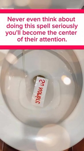 Never even think about doing this spell seriously,you'll become the center of their attention,they will come to you madly in love on a piece of paper,write the person's name using red ink,place the paper in your toilet,add a handful of sugar then pour a bit of honey,so that they become incredibly affectionate and tender with you,add a lock of your hair this will infuse it with your essence,sit on the toilet and urinate,while doing so think about the person or whisper their name softly,once you'r