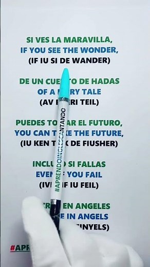 APRENDE LA PRONUNCIACIÓN DE LA CANCIÓN DE ABBA #aprendoinglescantando #abba #pronunciaciondecancione