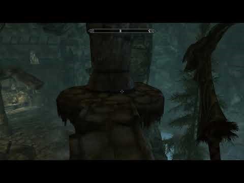 SKYRIM - How To Get In The Hidden Room In Ustengrav Depths