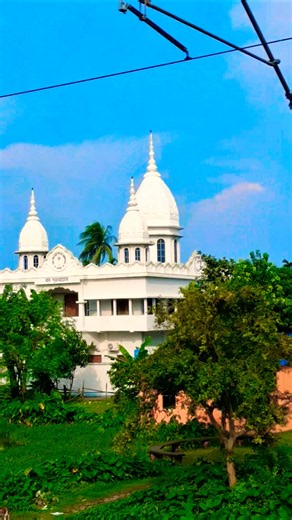 নৈহাটী থেকে ফেরার সময় অনুকূল ঠাকুরের মন্দির দর্শন 🙏💖🙏 #naihati #train #travel #anukulthakur #mandir
