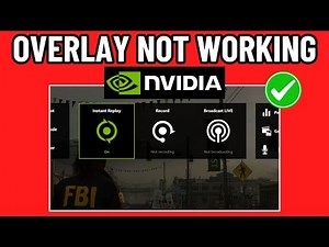FIX NVIDIA GEFORCE EXPERIENCE OVERLAY NOT WORKING IN 2026 (SOLVED 100%)
