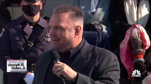Garth Brooks performs 'Amazing Grace' at Biden's inauguration