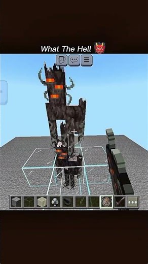 what the hell 👹 #minecraft #shorts #minecraftshorts