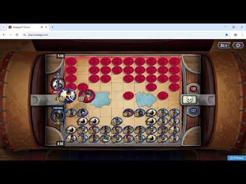 Strategically chasing the opponent and making them make a mistake