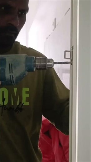 Upvc Window Lock Fixing #upvc #slidingwindows #vijayawada #shortvideo #lock #touchlock