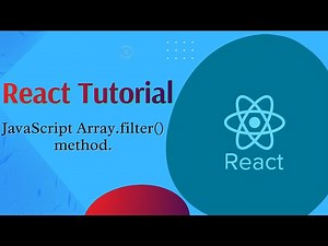 React JS Tutirial in Hindi #7 | JavaScript Array.filter() method.