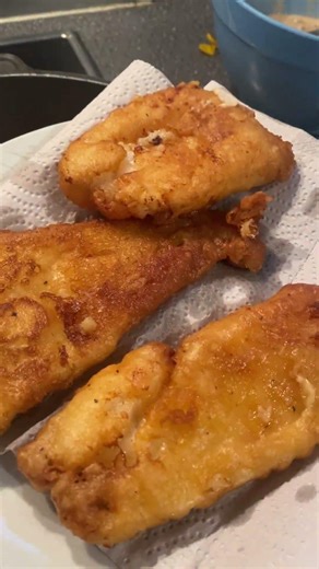 Fried cod fish #crispyfishfryrecipe #cod #yummyfood #foodie
