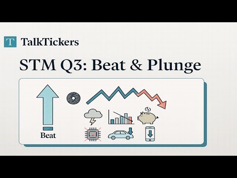 STM Q3 Earnings Beat But Stock Tanks: The Real Story Behind The Sell-Off