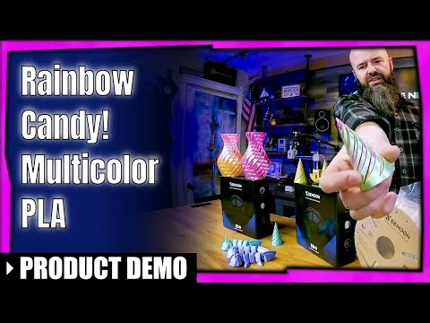 Watch This Rainbow PLA Create Magic on Your 3D Printer