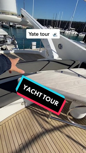 Un peño tour por una Sunseker 82 🙂🛥 #yacht #sunseeker #barcos #yates #toys #boatshow #luxurytoys #deportesacuaticos