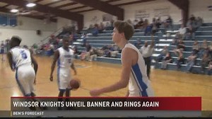 Windsor Knights unveil banner and rings