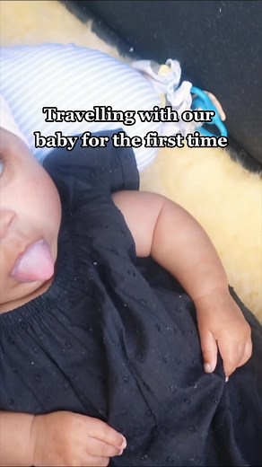 Our baby's first road trip 🥰