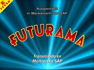 Futurama (1999) - Intro 1 - Theme Song (Opening - Intro)