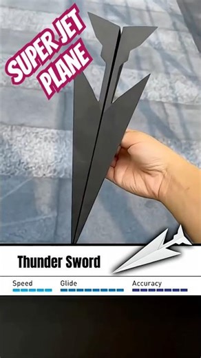 How to make homemade origami jet paper plane#diy #craftideas #origami #paper #craft #shorts