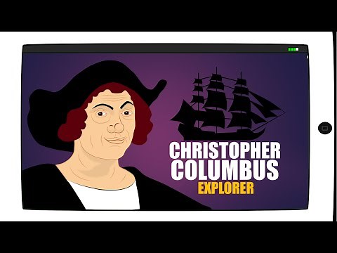 Christopher Columbus Day for Children Cartoon(Educational Videos for Students) CN
