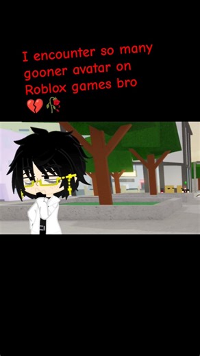 Pov:You encounter a gooner avatar in Roblox games