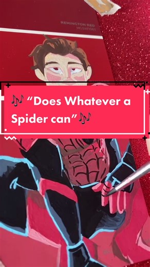 Spider Man Unmasked Drawing | Marvel Art Featuring Tom Holland