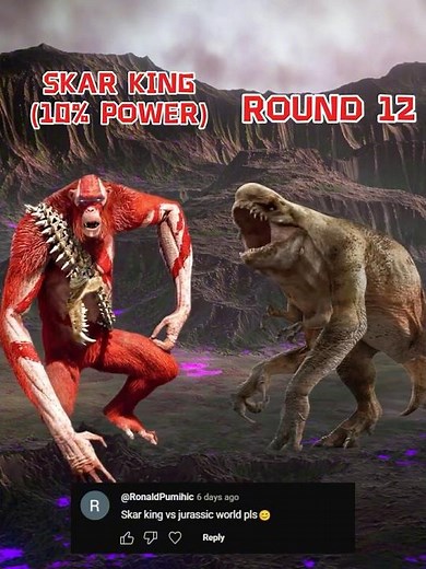 Skar King VS D-Rex, Indominus-Rex Jurassic World Dinosaur #jurassicworld