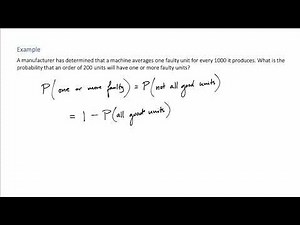 Complement Rule for Probability (Example Included)