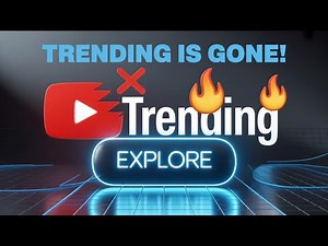 YouTube Just KILLED the Trending Tab — Here's What’s Replacing It 🔥