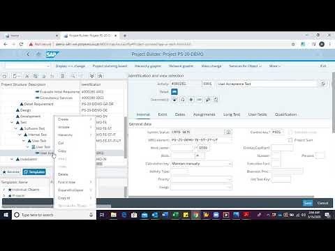SAP S/4HANA Create Project Milestone