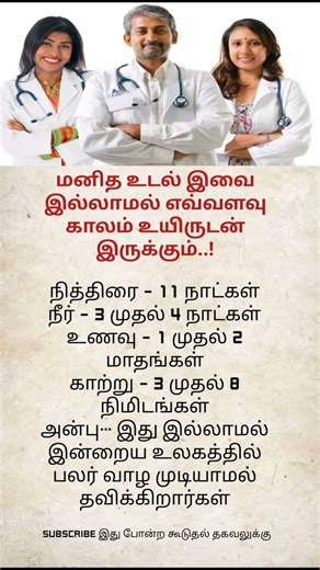 How Long Can Humans Survive Without Basics? Shocking Body Facts You Must Know!