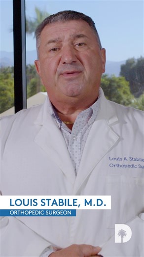 Dr. Louis Stabile, Orthopedic surgeon at Desert Care Network - Primary & Specialty Care, joins us today to discuss expectations for recovery of a shoulder replacement surgery. We have appointments available at our Palm Springs, La Quinta and Yucca Valley clinics. Request an appointment today to discuss your shoulder pain at http://spr.ly/6189A2hJv #Orthopedics #JointReplacement #ShoulderPain #ShoulderReplacement #Healthcare #AdvancedCare #DesertCareNetwork | Desert Care Network - Primary & Speci