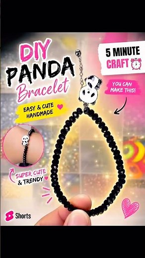 How to tie an elastic bracelet ? | diy #easycrafts #diy #howtotiebracelet