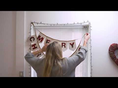 How to Hang Christmas Lights Without Damaging the Walls
