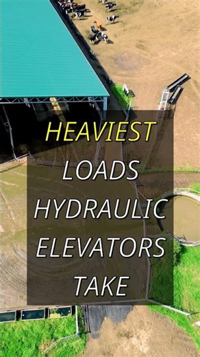 How do Freight Elevators Lift THOUSANDS of Pounds? Traction vs Hydraulic Explained! 🤯 #shorts