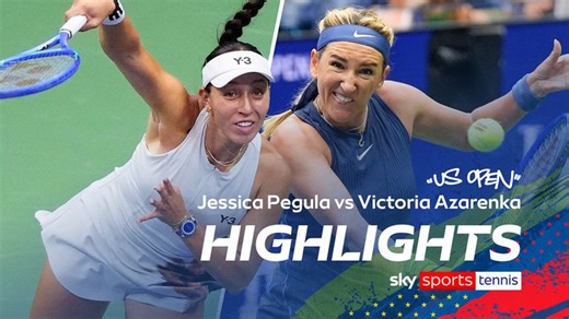 Jessica Pegula vs Victoria Azarenka | US Open highlights