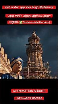 Qutub Minar – The Pride of Medieval India #history #facts #medival_history