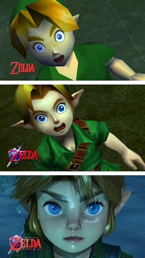 Evolution of Links Dream Scene in Every Ocarina of Time Game