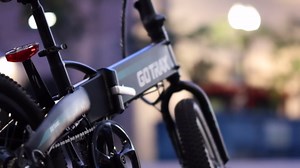 GOTRAX 16" Folding EBE1 Adult Electric Bike - 15.5mph 27.9 mile- 350W 7 Speed Commuter E-Bike for Adult