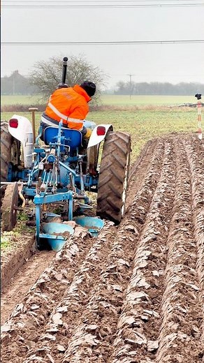 Ploughing With Ford 3000 Tractor