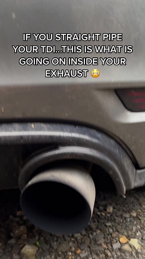 What Happens Inside Your Exhaust When You Straight Pipe Your TDI? 😳