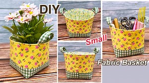 23K views · 425 reactions | How to Make Small Fabric Basket | Diy Storage Box | Sewing Tutorial | #sewing #diy #handmade #tutorial | P&K Handmade | Facebook