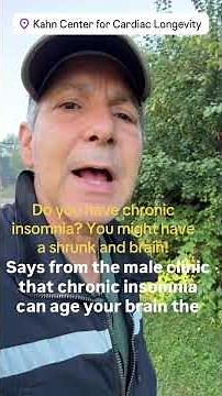 In a new study from Mayo Clinic, people with chronic insomnia age, their brain shrunk much faster